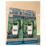 (2) Agway Lithium Battery Powered Sprayer 2-Gallon