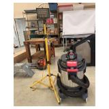 Shop-Vac Wet/Dry Vacuum and Portable Tripod Work Light