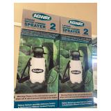 (2) Agway Lithium Battery Powered Sprayer, 2-Gallon