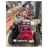 Simpson MS60921 Gas Pressure Washer with Honda GC190 Engine