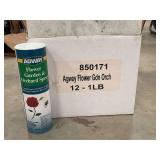 (12) Agway Flower Garden & Orchard Spray 1 lb Containers