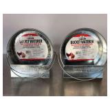 (2) Little Giant 1-Gallon Bucket Waterer