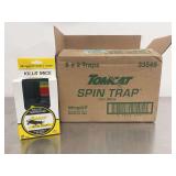 (16) Motomco Tomcat Spin Trap for Mice,