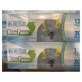 Replay Plastics 13 Gallon Drawstring Trash Bags, 30 Count Boxes, Bulk Case