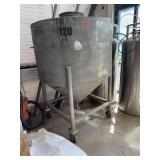 7 BBL Stainless Steel Conical Bottom Tank