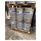 (16) 1/2 Barrel Kegs