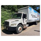 Freightliner Box Truck with Coors Light Branding and Maxon Liftgate