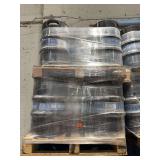 (16) 50 Litre Stainless Steel Poly Coated Kegs
