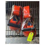 2 Ratchet Straps, 2" x 27