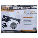 Forklift Telescopic Broom Attachment
