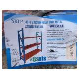 40 ft 6 Section Heavy Duty Metal Storage Shelve