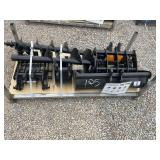 Mini Excavator Attachments, Quantity 8