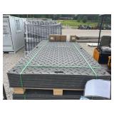 Polyethylene Board Roadbed Protection Pad, Quantity 12