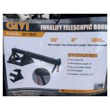Forklift Telescopic Broom Attachment