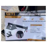 Forklift Telescopic Broom Attachment