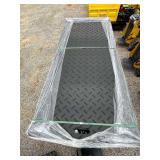 15 Ground Protection Mats, Black 4FT(W) X 8FT(L)