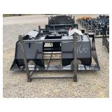 Skid Steer Hollow Wood Grabber, Model GY-HWG72