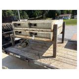 (2) Job Boxes on Steel Frame