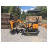 2026 CE Miva VA 13 Mini Excavator with Attachments
