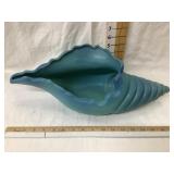 Van Briggle Pottery Seashell, 17 1/2"L