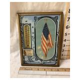 Thermometer adv. L.E. Puffett, Dundee Iowa, 6"x8"