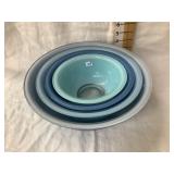 Pyrex 4 Pc. Colored Mixing Bowl Set, 11"-9"-7"-5