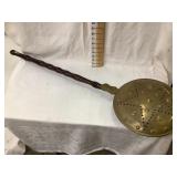 Decorative Brass/Copper Bed Warmer