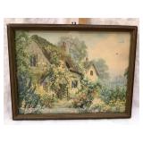 Cottage Print Frame Measures, 17"L, 12 3/4"T,