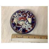 Jim Davis Centennial Glass Paperweight 4" Across