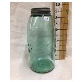 Ball Mason 1/2 Gal. Blue Jar