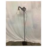 Ornate 55"T Iron Lamp