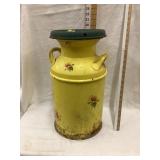 19"T Decorated Milk Can