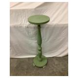 Painted Wooden Fern Stand, 35"T, 11" Round Top