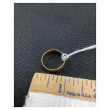 Ring Marked 14 w/ a Crescent Moon & Star