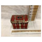 Swee-Touch-Née Tea Tin, 4 1/2"W, 4"T, 3 1/2"D