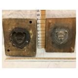 Angel Head Wooden Mold, Outside Measures 8"x9