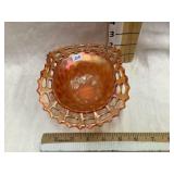 Fenton BlackBerry Open Edge Carnival Glass