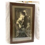 Knight Print Frame Measures, 16 1/2"L, 26 1/2"T,