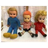(3) Dolls-Mrs. Beasley, Sister Belle & Matty