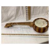 Block-Rim Banjo Ukelele, 21"L