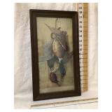 Game Hanging Print, Frame is 10"x19"