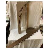 (2) Wooden Decorative PCs.