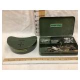 Meadow Brook Bait Box & Small Tackle Box