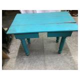 Small Painted Table, 28"W, 19"T, 18"D