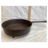 Spider Cast Iron Skillet, 11 1/2"Diameter, 4