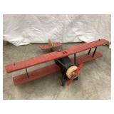 Folk Art Type Wood Airplane, AGE UNKNOWN, NO