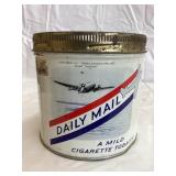 Daily Mail Tobacco Tin, 4"T