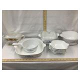 (10) Pcs. of Corning Ware Dishes & (2) Lids, Some