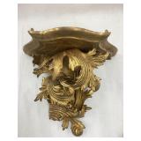 Art Deco Ornate Metal (None Magnetic) Shelf, 7