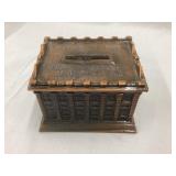 First National Bank, Neillsville, WI Adv. Metal